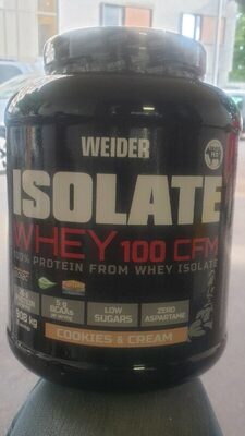 Weider front packaging