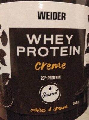 Whey protein creme