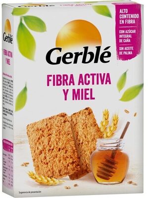 Galletas fibra activa y miel