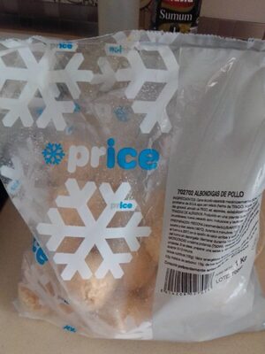 Albóndiga pollo front packaging