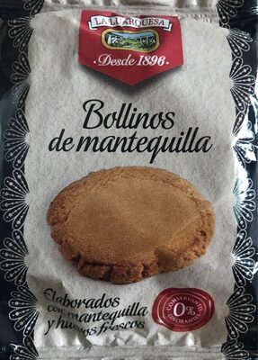 Bollinos de mantequilla front packaging