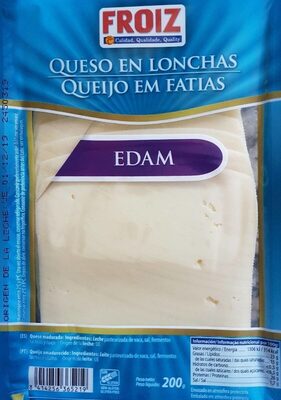 Queso edam en lonchas