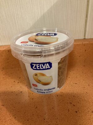 Cebolla crujiente front packaging