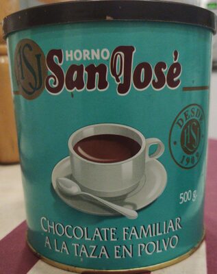 Chocolate familiar a la taza en polvo