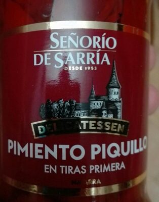 Pimiento piquillo en tiras primera