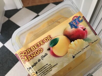 Sorbete de mango