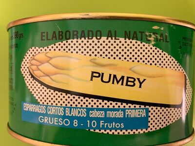 Esparragos cortos blancos