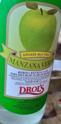 Manzana verde front packaging
