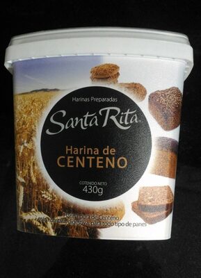 Harina de centeno front packaging