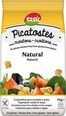 Picatostes naturales sin gluten