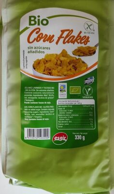 Bio Corn Flakes front packaging