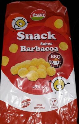 Snack sabor barbacoa