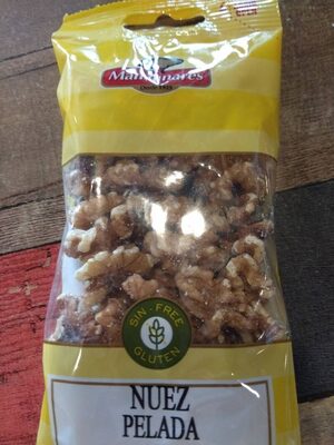 Nuez pelada front packaging