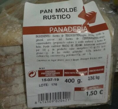 PAN MOLDE RÚSTICO