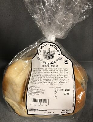 Medias noches front packaging