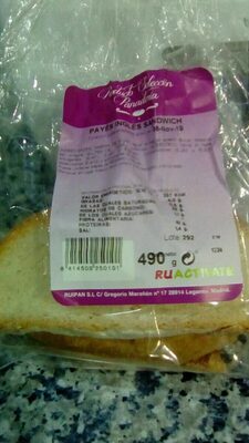 Payes ingles sandwich