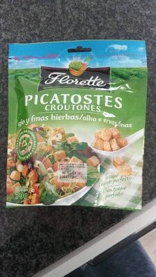 Picatostes sabor ajo y finas hierbas
