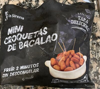 Mini croquetas de bacalao