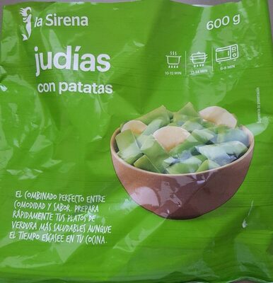 Judías con patatas