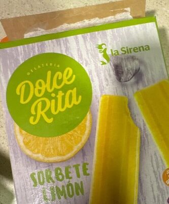 Sorbete limón dolce Rita