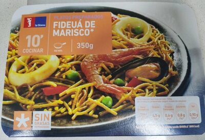 Fideuá de marisco front packaging