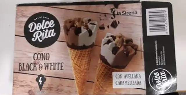 Cono black & white front packaging