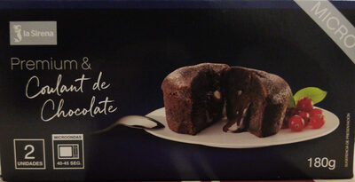 Coulant de Chocolate al Microondas