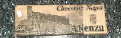 Chocolate negro de Atienza
