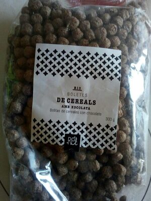 Bolitas de cereales con chocolate
