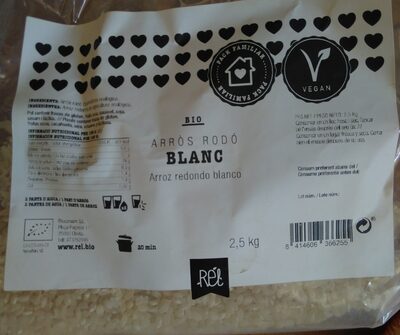 arròs rodó blanc