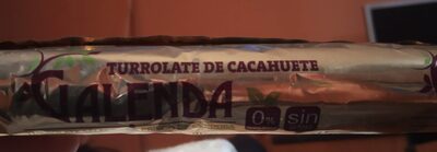 Turrolate de cacahuete