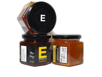 Miel de romero front packaging