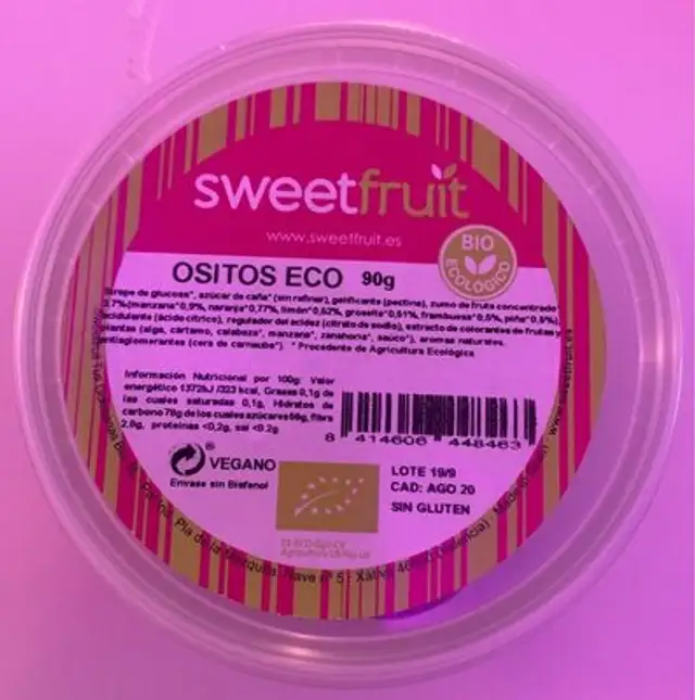 Ositos eco front packaging