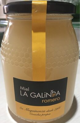 Miel de romero front packaging