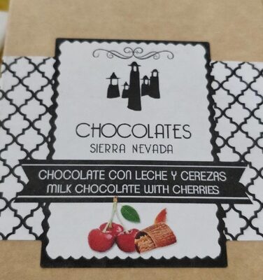 Chocolate con leche y cerezas