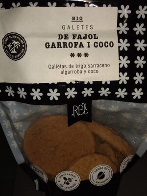 Galetes de fajol, garrofa i coco