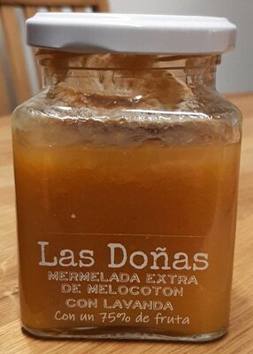 Mermelada extra de melocotón con lavanda