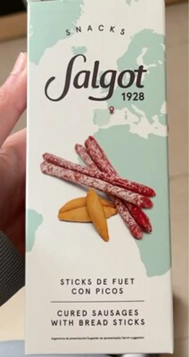 sticks de fuet con picos