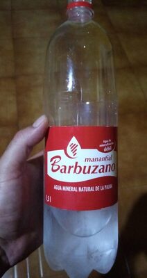 AGUA CON GAS mineral natural de la Palma