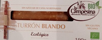 Turrón Blando front packaging