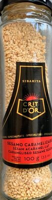 Sesamo caramelizad front packaging