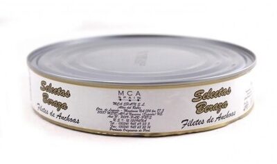 Anchois à l'huile de tournesol