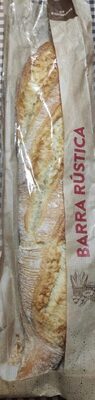 Barra de pan rústica front packaging