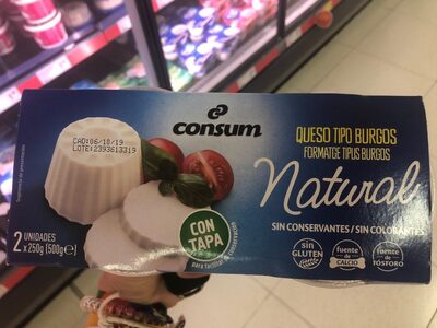 Queso burgos Natural