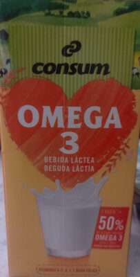 Bebida láctea con omega 3