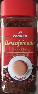 Café soluble descafeinado