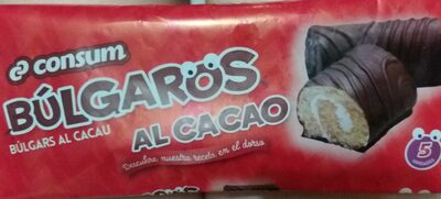 Búlgaro al cacao front packaging