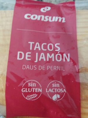 Tacos de jamón y paleta curados