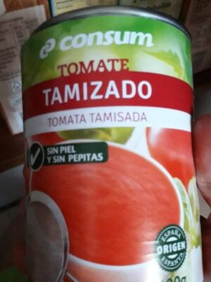 Tomate tamizado