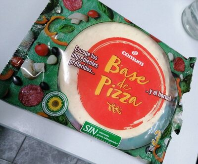 Bases de pizza ultracongelada